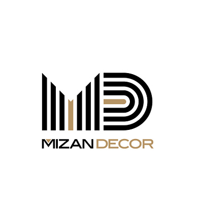 Mizan Decor branding decor graphic design logo