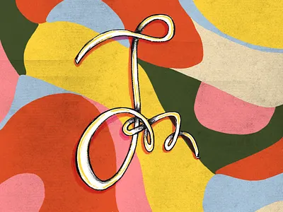 36 Days of Type_F design graphic design illustration lettering line drawing typography