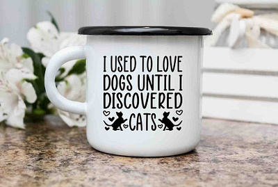 I used to love dogs until I discovered cats, SVG cat design cat lovers svg cat shirt design cat shirt svg cat svg cat svg design cat t shirt design clipart cut file design graphic design graphic tees merch design svg svg cut file svg design t shirt designer tshirt design typography typography tshirt design