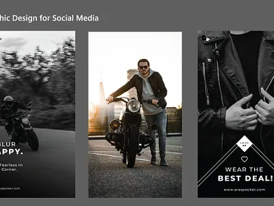 Social Media Design for a High-end Fashion Brand branding branding identity graphic design