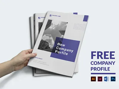 Company Profile Brochure Design Template - Annual report advertisement annual report banner design brochure design business conference company profile design conference print template bundle design free company profile free company profile design