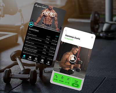 Daily UI #62 | Workout of the Day 062 3d 62 biceps branding daily ui challenge design figma fitness graphic design hammer curls illustration logo ui ux vector workout workout of the day
