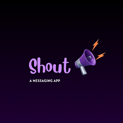 Messaging App Logo 3d animation branding graphic design logo motion graphics ui