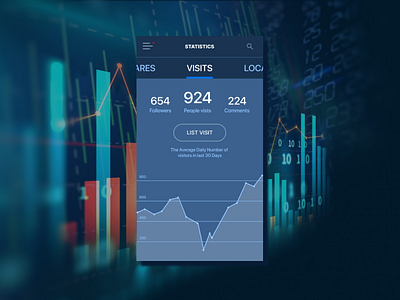 Daily UI #66 | Statistic 066 3d 66 branding daily ui challenge design figma graphic design illustration logo statistics ui ux vector views