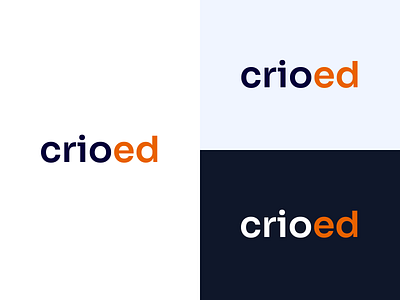 CRIOED Logo Design branding design logo ui