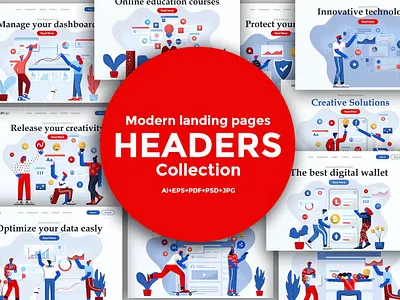 Landing Page Templates design home home page homepage illustration landing landing page landingpage site uidesign uiux userinterface uxui vector web design web page web site webdesign webpage website