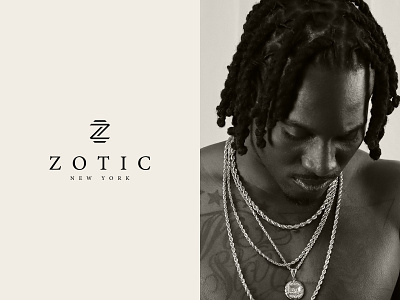 Zotic New York branding design fashion graphic design illustration jewellery logo logo logo design minimalist logo modern logo vector z logo