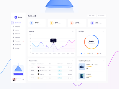 Management Dashboard branding design dribbble uidesign uxdesign