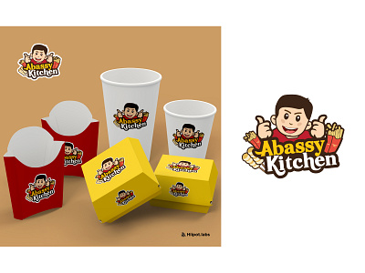 Logo design for Abassy Kitchen branding design digitalimaging graphic illustration ilustration logo photoshop ui vector