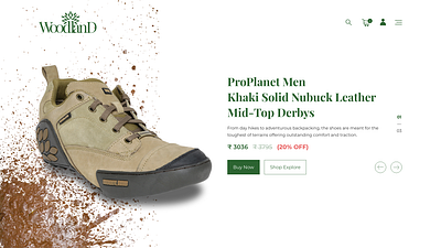 Woodland - Website Redesign branding e commerce redesign uiux ux web design website woodland