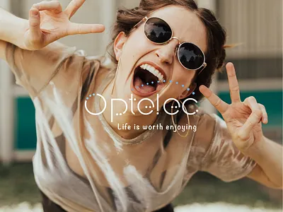 #83 Optelec blind braille brand identity branding daily 100 daily 100 challenge design dots glasses graphic design logo logo design minimal optelec rebrand rebranding