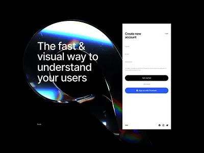 Enter the system 3d after effects animation login desktop login glass login minimalistic motion registration sign in sign up
