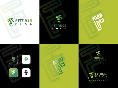 Logo for FITNESS HACK | available for sale. available for sale brand logo branding business logo company logo creative logo design fitness logo flat logo gym logo health logo icon design letter logo logo logo creation logo design logo for sale logo inspiration logo maker unique logo