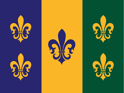 Fleur De Gras: Proposed State Flag of Louisiana flag louisiana state flag