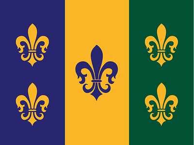 Fleur De Gras: Proposed State Flag of Louisiana flag louisiana state flag