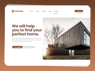 Homely Real Estate page concept construction full web page home landing landing page mobile page mortgage property prototype real estate real estate agency real estate agent real estate ui relalator shopify website ui design web design webdesign website desiner