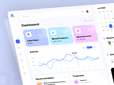 Medical Dashboard admin admin panel analytics chart dashboard dashboard design dashboard ui data design graph hospital medical medical dashboard medicine minimal sidebar stats ui user user dashboard