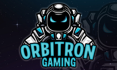 Orbitron Gaming Logo design graphic design illustration logo