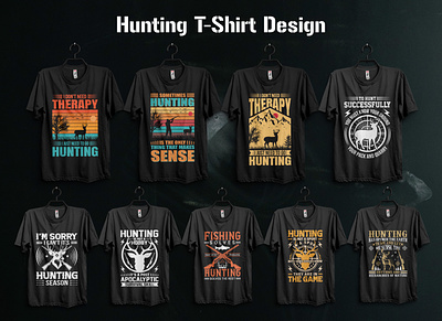 Hunting T-Shirt Design adobe illustrator graphic design hunting t shirt design t shirt t shirt design vintage