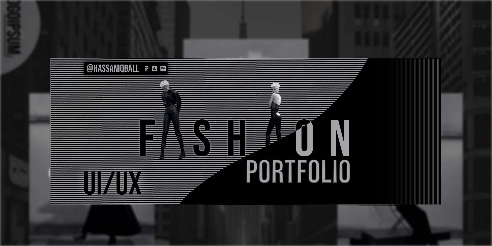 Fashion Portfolio Design branding design ui ux