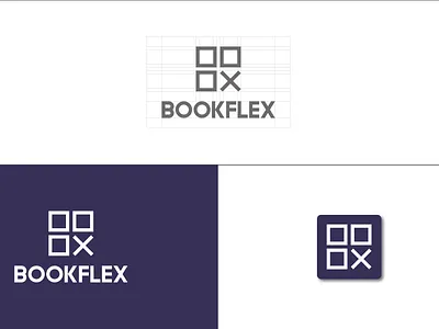 BOOKFLEX LOGO DESIGN brandidentity branding design graphic design graphicdesigner illustration logo logocreator logodesigner logoinspiration logomaker logotypedesign minimalist modernlogo monogramlogo