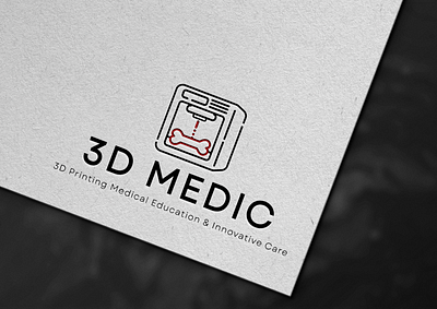 3D Medic Logo branding design graphic design illustration typography ui vector