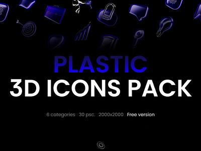PLASTIC 3D ICONS PACK 3d 3d icons 3d icons pack c4d design free icons pack mobile app plastic ui ux web