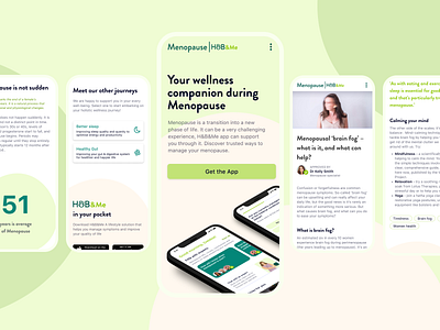 Landing women health | mobile version branding design figma figmadesign landing mobile ui ux web