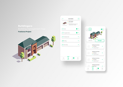 Building managment Product design application productdesign ui ux