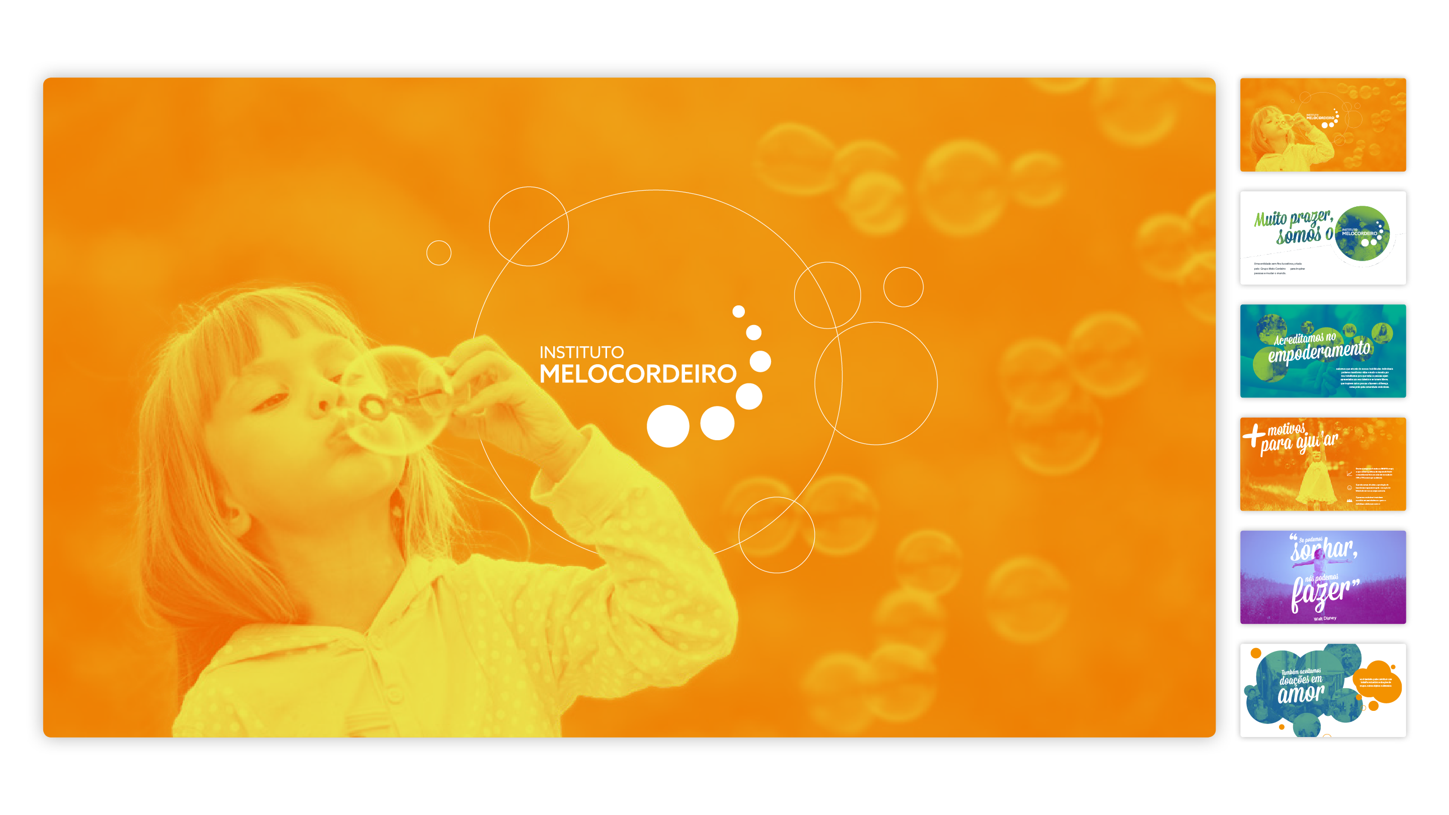 Commercial presentation • Instituto Melocordeiro advertising presentation