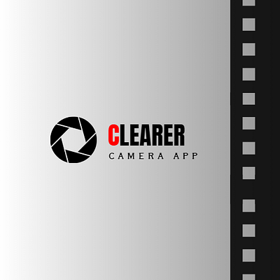 Camera App Logo 3d animation branding graphic design logo motion graphics ui