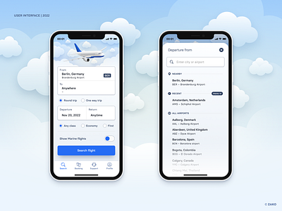 Flight tickets booking app app flight graphic design plane search form search hint tickets ui ui design ux ux design