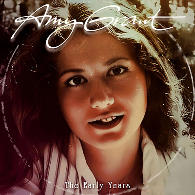 Amy Grant • The Early Years album album cover design graphic design