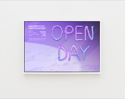 Open Day 2/2 3d animation graphic design motion graphics