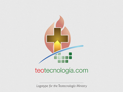 Logotype for the Teotecnología Ministry branding design graphic design illustration logo typography vector