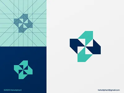 Roto Arrows abstract logo design arrows logo brand design branding creative logo designs geometric logo icon logo logo design logo design concept logo design grid logotype minimalist logo modern logo pattern logo pctorial logo rotor logo timeless logo triangles logo windmill