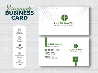 BUSINESS CARD business card graphic design illustration nfc visiting card