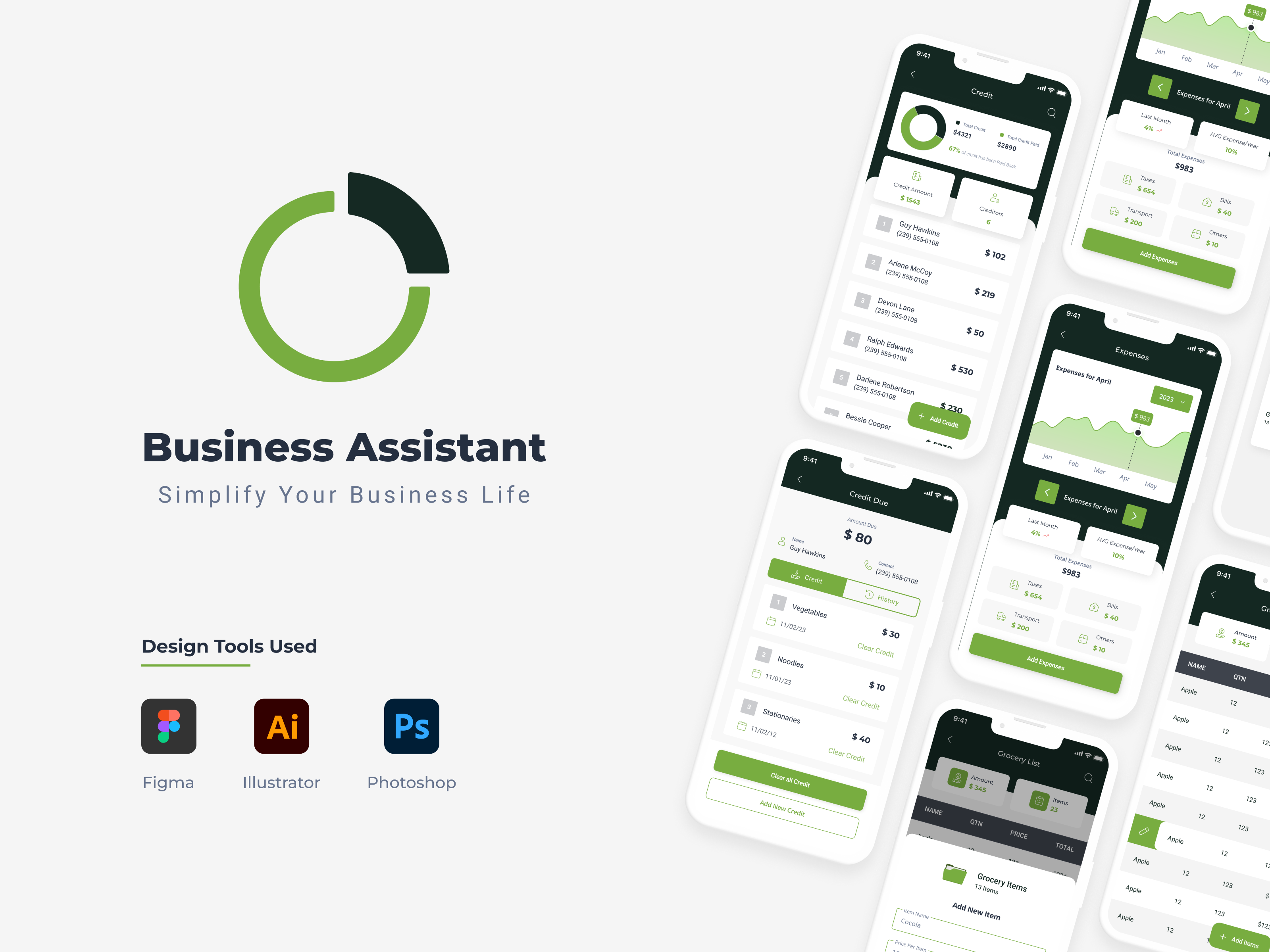 Business Assistant, Case Study case study uiux design ux case study ux design process ux research