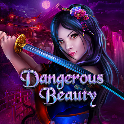 Dangerous Beauty Slotgame Animations animation design motion graphics slot animations slotgame spine 2d
