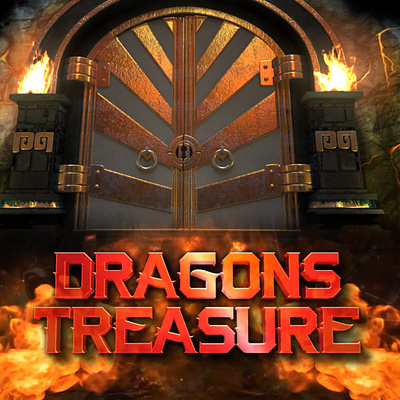 Dragons Treasure animation design motion graphics slot animations slotgame