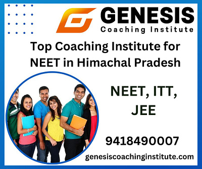 Top Coaching Institute for NEET in Himachal Pradesh - Genesis best coaching institute for neet best online coaching for iit jee iit-jee preparation neet preparation online classes iit-jee online classes neet top coaching institute for neet