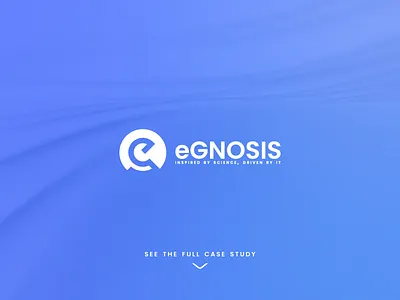 Egnosis logo concept V2 brand branding cc cognitive creators design e g letter e letter g logo minimalist