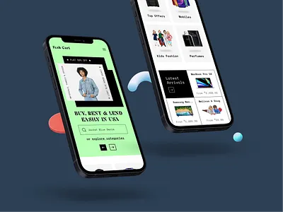 Fesh Cart E-commerce Platform Mobile Website card cart clean clothing design e commerse ecommerse ecommerse ui fashion fashion store landing page mobile product page responsive layout clothing shop shopping app shopping cart ui uiux web design