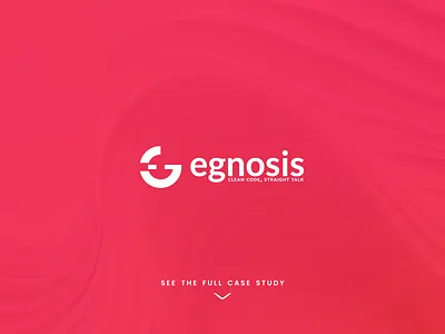 Egnosis logo concept V4 brand branding cc cognitive creators corporate branding creative branding design graphic design letter e letter g logo logo design logo inspiration minimalist visual identity