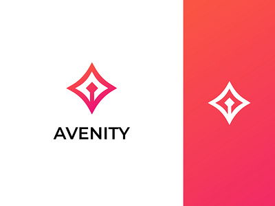 Avenity Logo a logo app logo branding design illustration logo logo design minimalist logo star logo typography ui vector