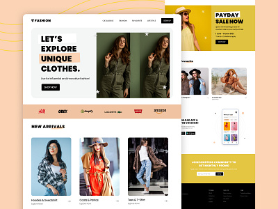 Clothing Web Design UI branding clothing web design ui design designer designing ui ui design ui designer ui designs uiux web design ui