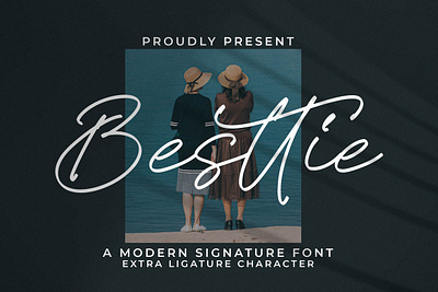 Besttie - Modern Signature Font handwritten