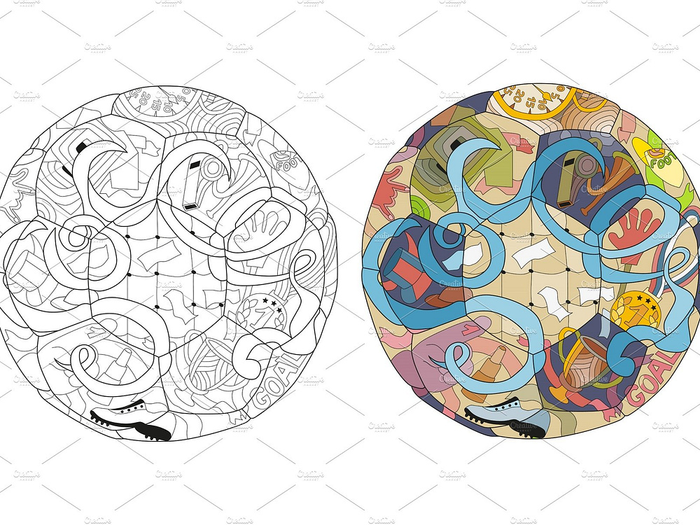 zentangle-stylized-soccer-ball-by-nata-on-dribbble