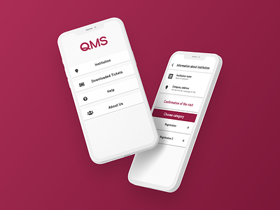 QMS - Queueing Management App flutter fluttermate mobile design mobile development product design queue app ui ux