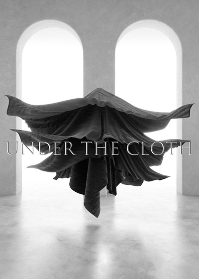 "Under the Cloth" 3d animation black branding cloth design environment graphic design illustration interior logo motion graphics red render ui vector white